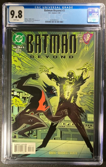 Batman Beyond #3 CGC 9.8 NM/M 1st App of Blight WP 1999