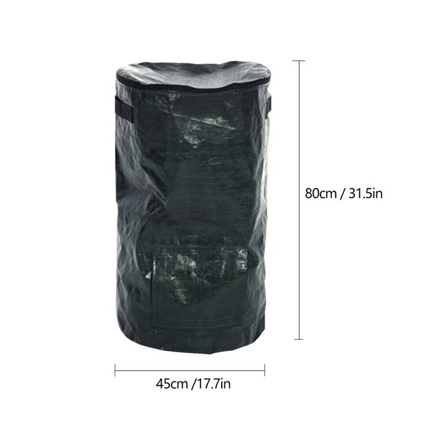 Hoja Hierba Gran Capacidad Bolsa de Basura Multifunción Reutilizable Jardín Bolsa de Residuos