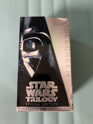 star wars widescreen vhs box set