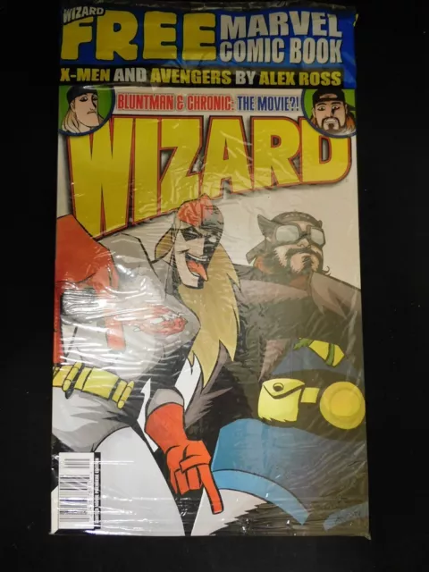 Wizard Guide To Comics 120 Magazine Limited Bluntman & Chronic Sealed 2001 Vf/Nm