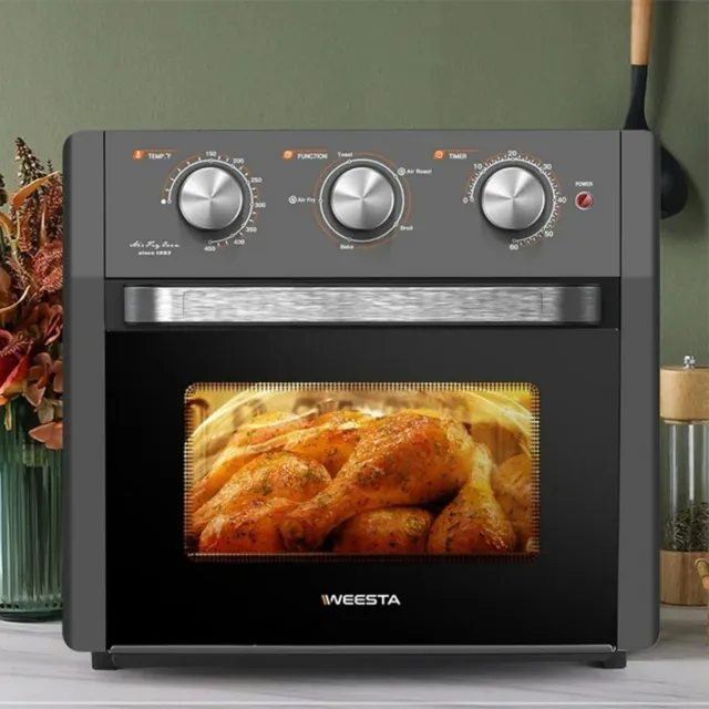Black + Decker - P300S Pizza Oven & Snack Maker, Toaster Oven, Cooks in 5  Minutes, Stainless Steel