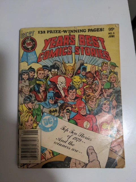 DC Comics, Best of 1979. Top 10 Stories, Blue Ribbon Digest. Year's Best Stories