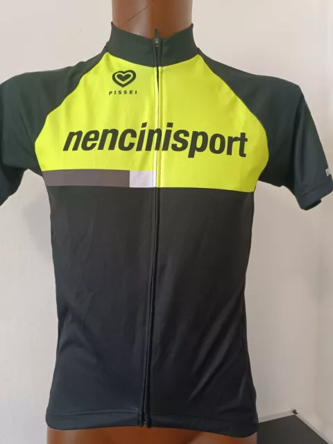 maglia nuova con etichetta ciclismo originale vintage NENCINI SPORT PISSEI tg m