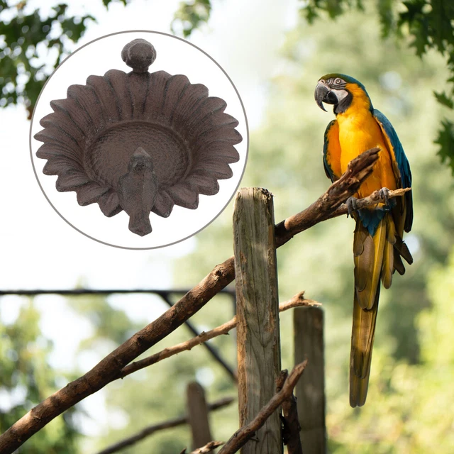 Alimentador de aves de jardín soporte de alimento para pájaros alimento para pájaros jardín alimentador para pájaros