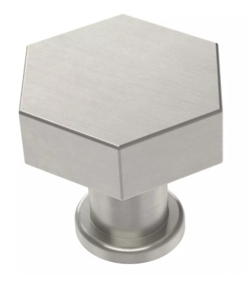 Project 62 Satin Nickel 1 3/8" Hexagon Cabinet & Drawer Knob 2 Pack