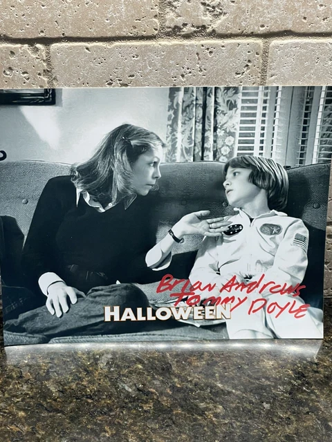 John Carpenters Halloween signed autograph photo Brian Andrews Michael Myers