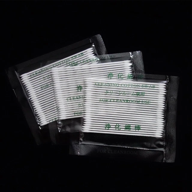 Tampone di cotone 80 mm strumento biodegradabile panno orecchio pulito 25 forte umw