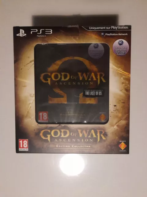 PS3 God Of War Ascension Edition Collector FRA Neuf scellé