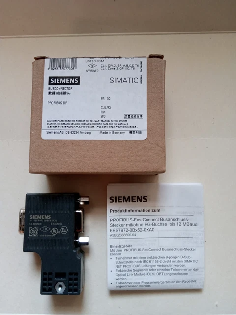 New In Box Siemens 6ES7972-0BA52-0XA0 6ES7 ... - UK - Foto 9