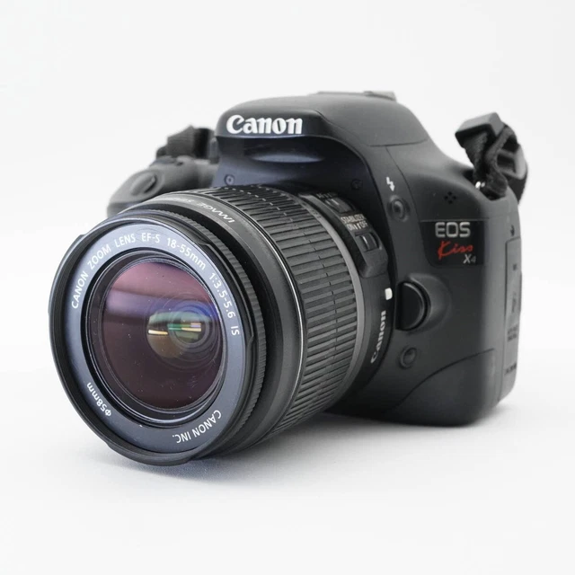 CANON EOS KISS X4 DSLR Camera with EF-S 18-55mm Lens, EXC