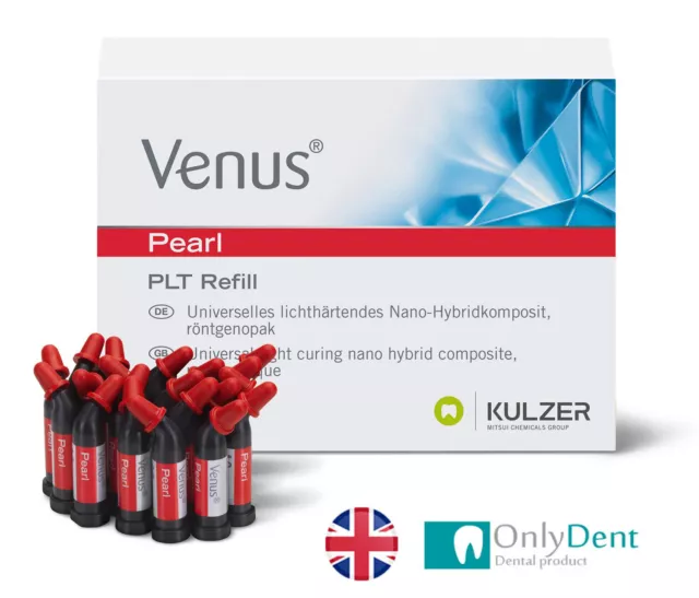 Kulzer Heraeus - Venus Pearl PLT Universal Nano Hybrid Dental Composite Caps