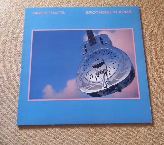 Dire Straits Brothers In Arms LP UK 1985 Vertigo VERH 25
