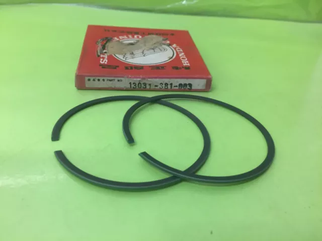 Honda NOS. CR250M,  ELSINORE, RING SET, PISTON (0.50). PART No. 13031-381-003