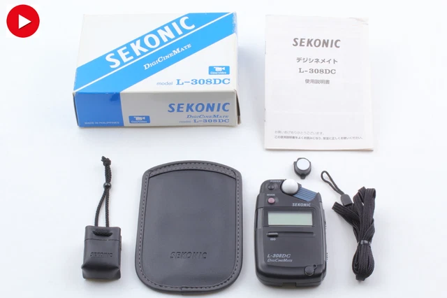 [MINT+++ in Box Case] SEKONIC L-308 DC  Digi Cinemate Case Strap From JAPAN