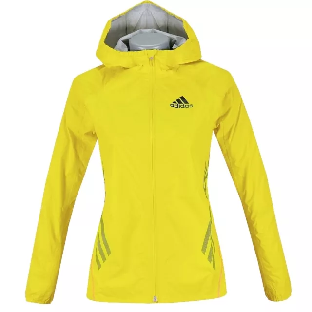 ADIDAS DONNA PIOGGIA Giacca a Vento da Corsa Sport Impermeabile