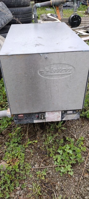 USED Hatco Model C-15, 300LB Test Booster Water Heater w/ valves and gauges.