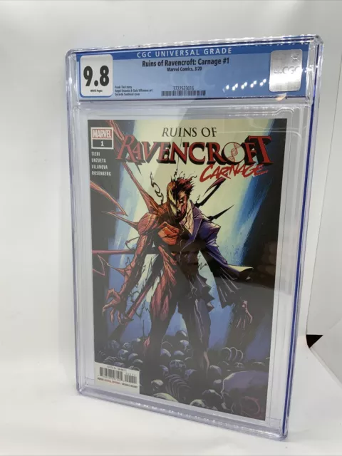 Ruins Of Ravencroft CARNAGE 1 CGC 9.8 🔥2020 1st Cortland Kasady🔥