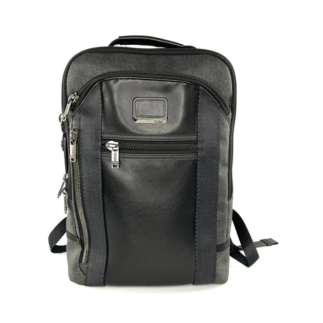 TUMI Alpha Bravo Davis Laptop Backpack Graphite Gray Black