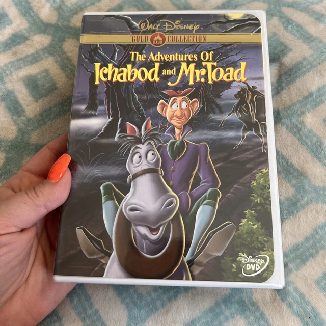 The Adventures of Ichabod and Mr. Toad (DVD, 2000, Gold Collection Edition)