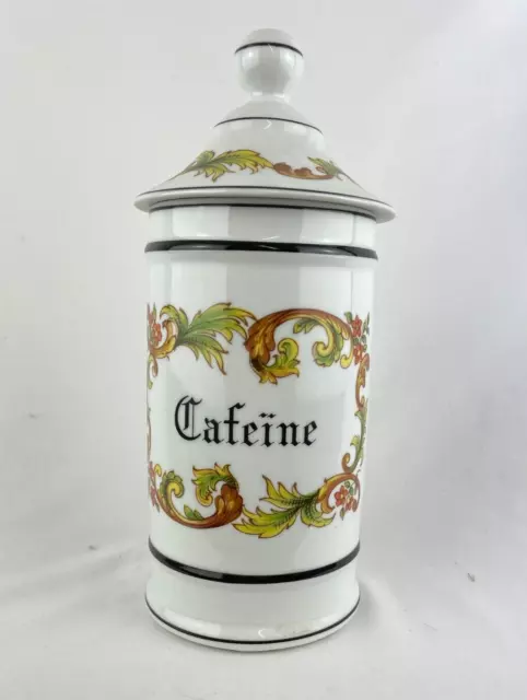 Limoges - White Caffine Jar - Excellent Used Condition