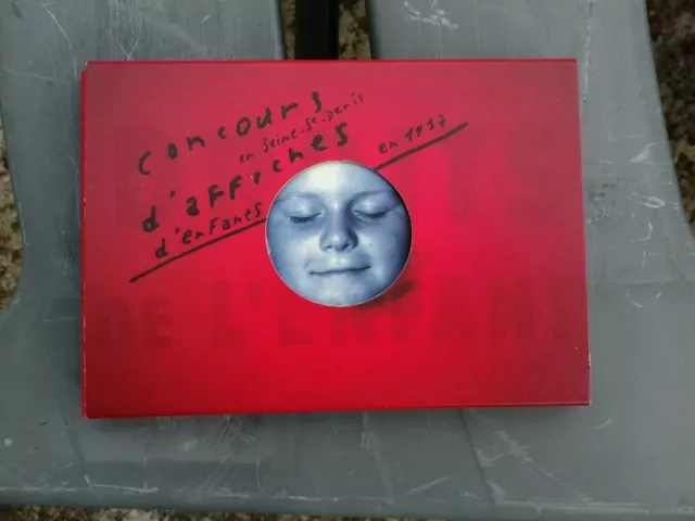Concours en Seine Saint Denis affiches enfants 1997 carte postale neuf