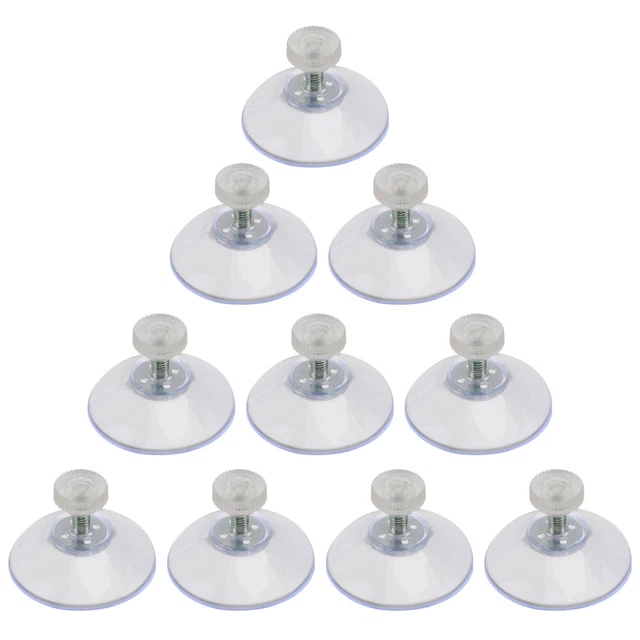 10PCS Home Utility Hooks Window Sucker Hanger Rubber Suction Cup