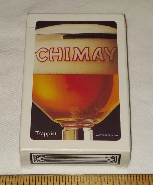 Chimay Trappist beer bridge game playing cards Carti Mundi VERY NICE