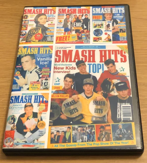 SMASH HITS POLL WINNERS PARTY 1990 DVD (Betty Boo Jason Donovan Snap Roxette)