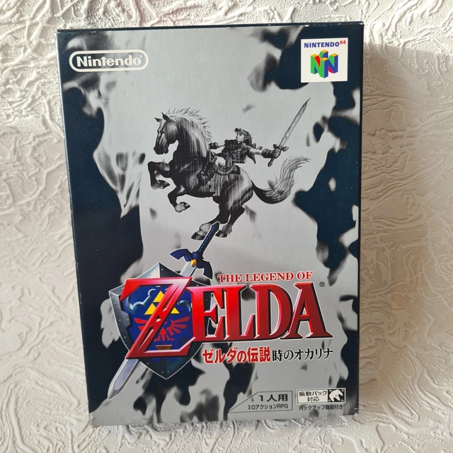The Legend of Zelda Ocarina Of Time  Nintendo N64 NTSC-J Japan VGC CIB 🇬🇧 Post