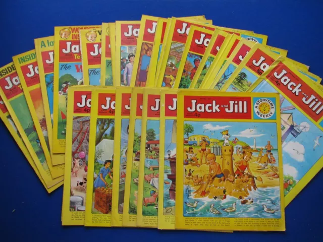 Jack and Jill comics : 1970's  - The Wombles, Joe   Choose which issues you need