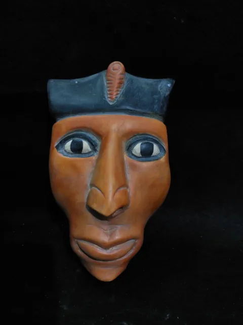 Rare Egyptian Mask Egyptian Antiquities Ancient Egyptian Hieroglyphics Figure BC