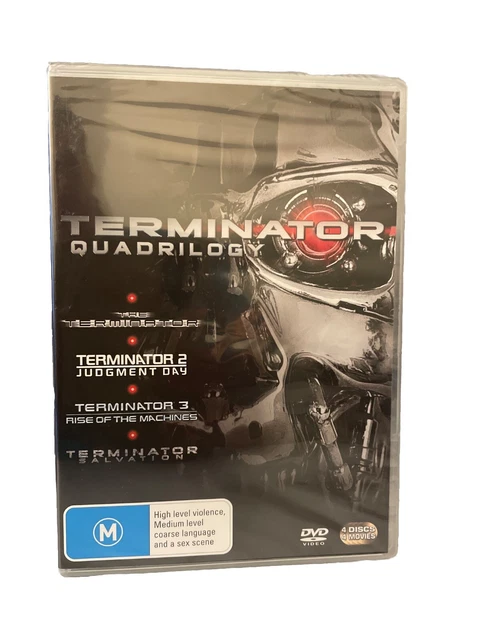 TERMINATOR QUADRILOGY | Dvd | Brand New Sealed | Region 4 | Rare $74.00 ...