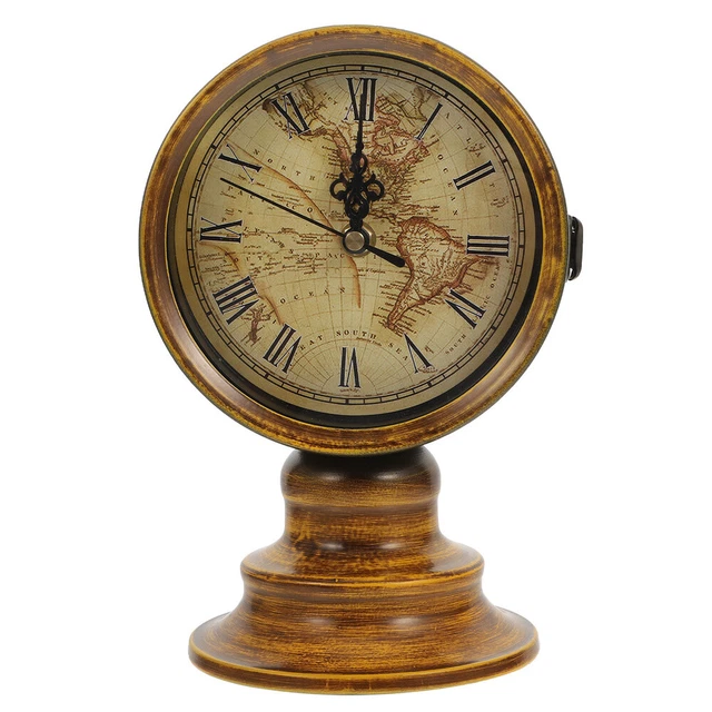 Orologio Da Tavolo O Parete In Plastica, Stile Vintage Antico Con 12 Canzoni, Sveglia Bianca Per Casa E Hotel