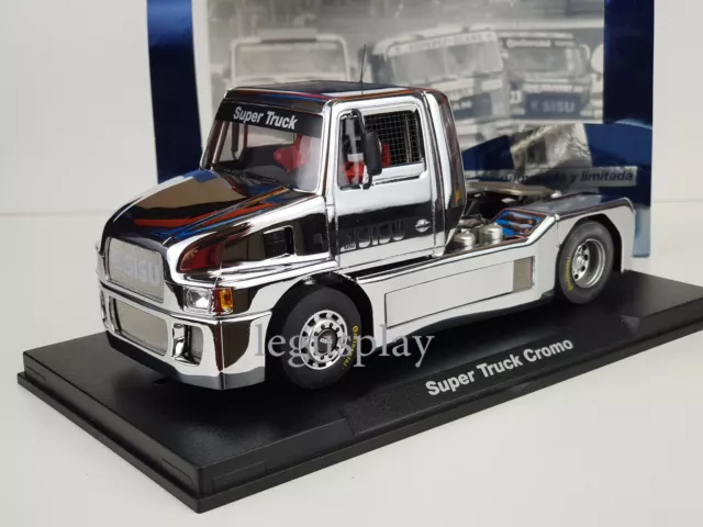 Slot SCX Scalextric Truck Fly GBtrack SISU Super Truck Cromo - Lted. Edition 3