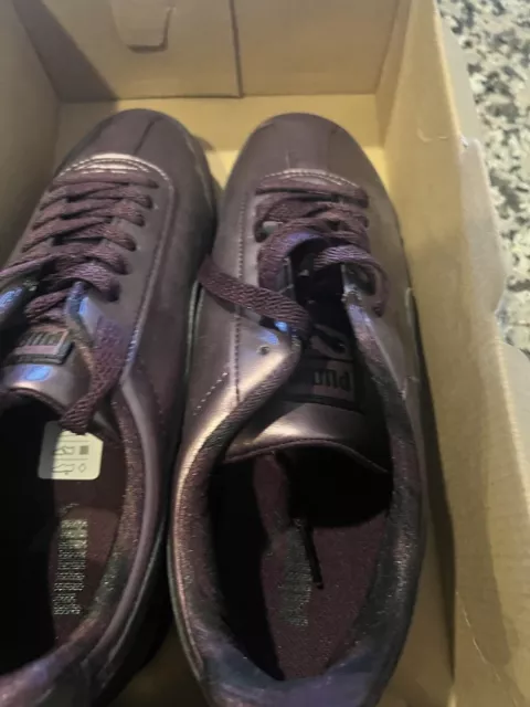 PUMA Roma Metallic Plum size 7.5 women’s