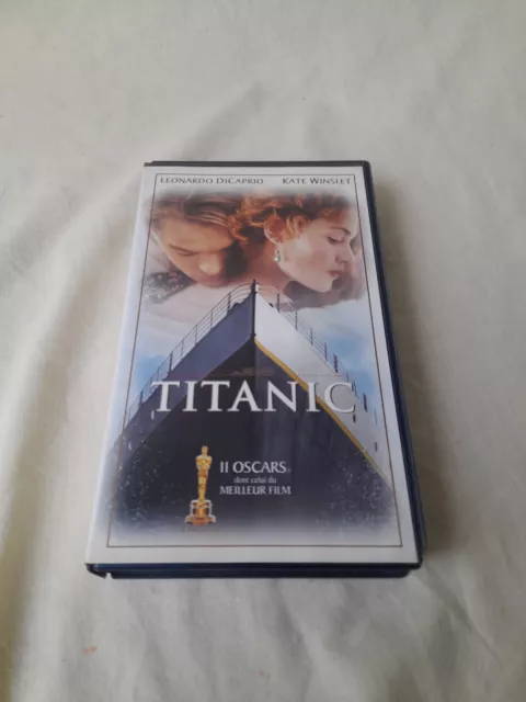 K7 Video Vhs Titanic Leonardo Dicaprio Kate Winslet