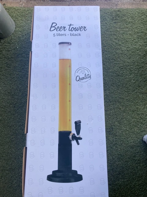 Zapfsäule Bier Tower 5 Liter XXL Party 🎉 Neu