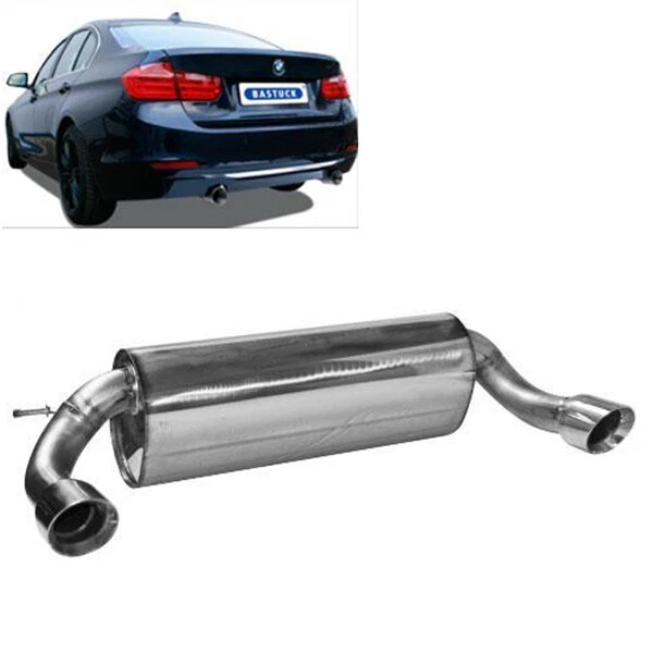 Bastuck Impianto Racing BMW 3er F31 Touring fino A 2015 335i 340i Ogni 1x90mm