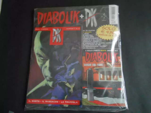 DIABOLIK anno LIV n.11 +DIABOLIK DK n.1 PRIMA STAGIONE ed.ASTORINA 2015