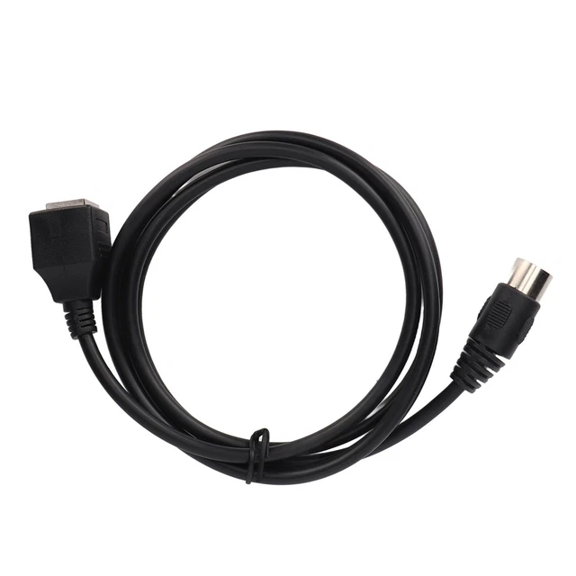 Câble DIN 5 Broches Femelle Vers RJ45 Femelle - 1,5 M - Pour Connexion Audio, MIDI Vers RJ45 - Qualité Sonore Claire