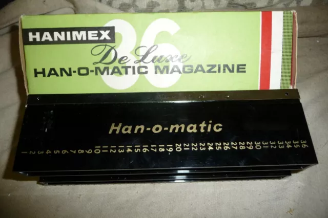 Slide 35mm holders for HANIMEX GNOME 1x 36 per holder HAN-O-MATIC - NO BOX