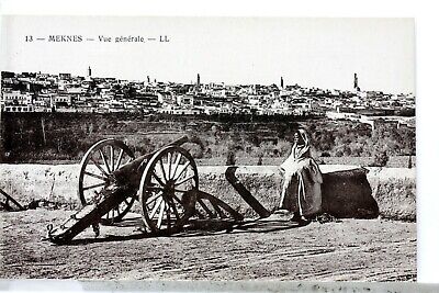 The Canon Of Meknes Morocco CPA Postcard 370