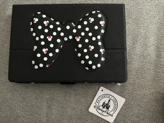 Disney Parks Minnie Mickey iPad Tablet Case Sleeve Bow Mickey 7”x5”x.5”