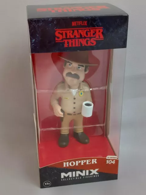 Figurine Hopper Stranger Things Minix Netflix 12 cm