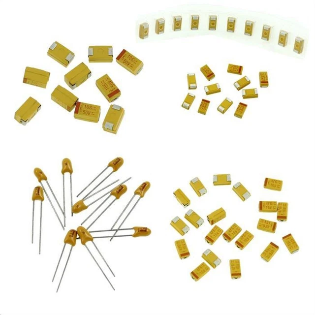Condensatori SMD 1206 Kit MLCC - 90 Valori, Confezione Da 10 Pezzi Ciascuno, Ceramici, Per Montaggio Superficiale Kit Condensatori Valori Multipli - Foto 12