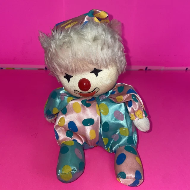 VINTAGE POTER GIFTS 1970’s Wind Up Toy Clown Music Doll Musical