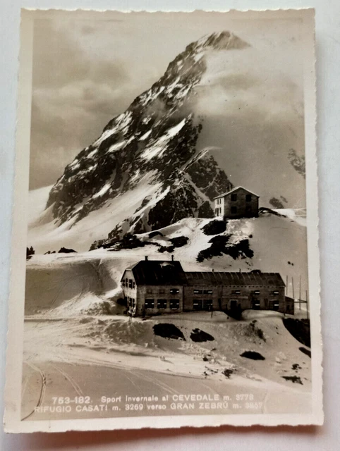 VALFURVA (Sondrio) - 1939 - Monte Cevedale, Rifugio Casati