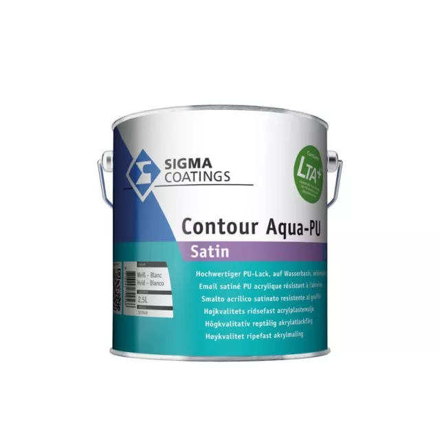 Sigma Contour Aqua-PU satin weiß 1l (ID 22609)