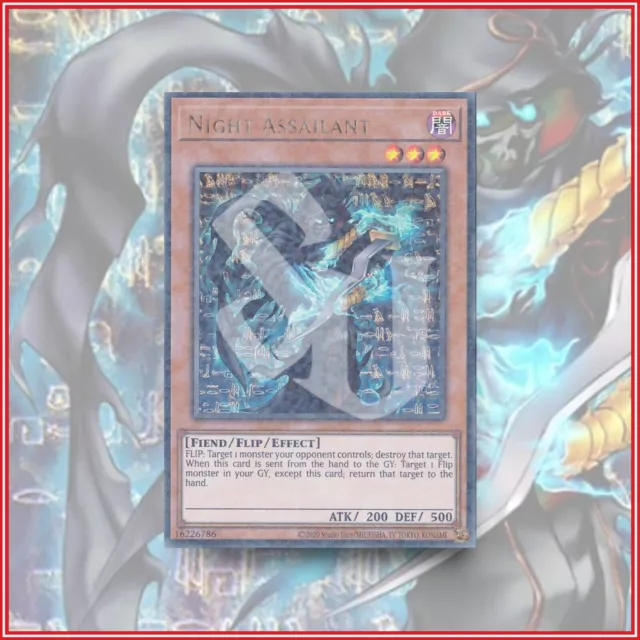 YuGiOh NIGHT ASSAILANT | 1st Edition Duel Terminal Ultra Parallel Rare💎