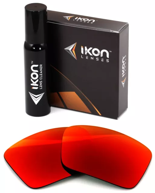 Polarized IKON Replacement Lenses For Dragon The Jam Sunglasses +Red Mirror